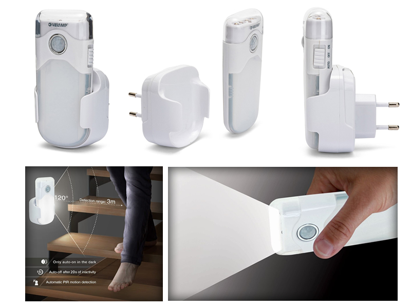 PUNTO LUCE EMERGENZA A SPINA 1W  R720