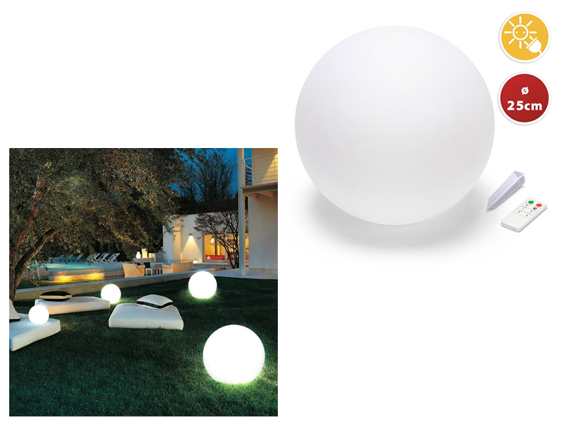 PALLA GIARDINO SOLARE D.25 OPALE