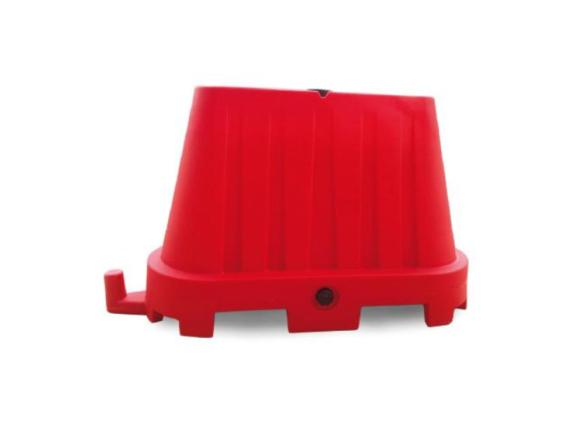 BARRIERA PVC NEW JERSEY 100x40x70 ROSSO