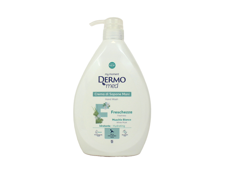 SAPONE MANI DOSATORE 1LT MUSCHIO BIANCO