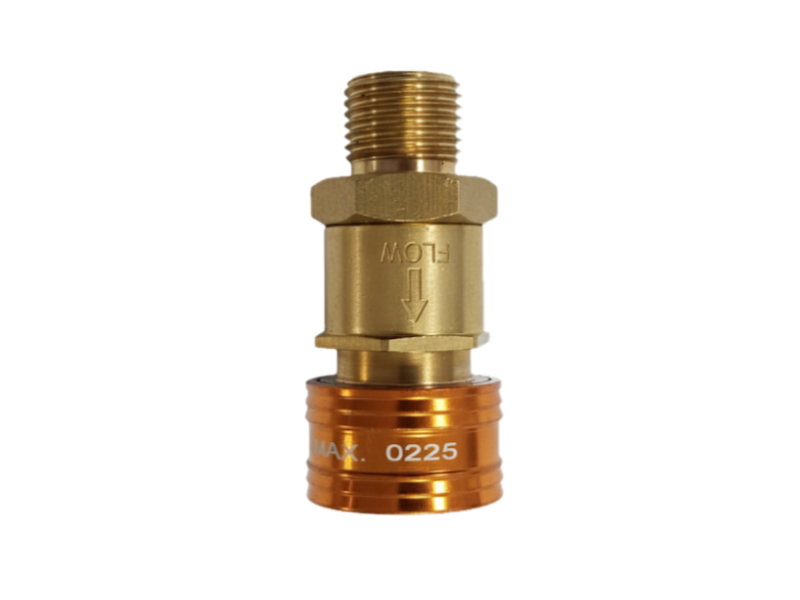 RACCORDO RAPIDO GAS DRITTO 1/2 M GPL