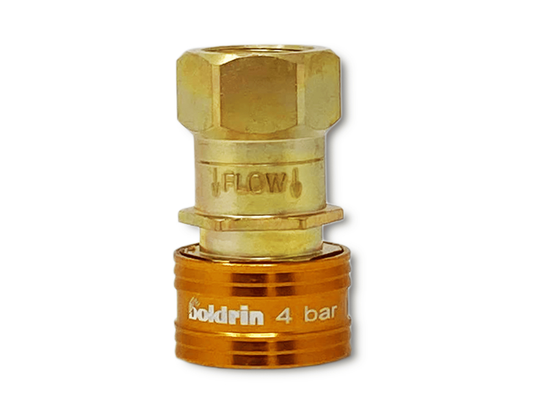 RACCORDO RAPIDO GAS DRITTO 1/2 F GPL