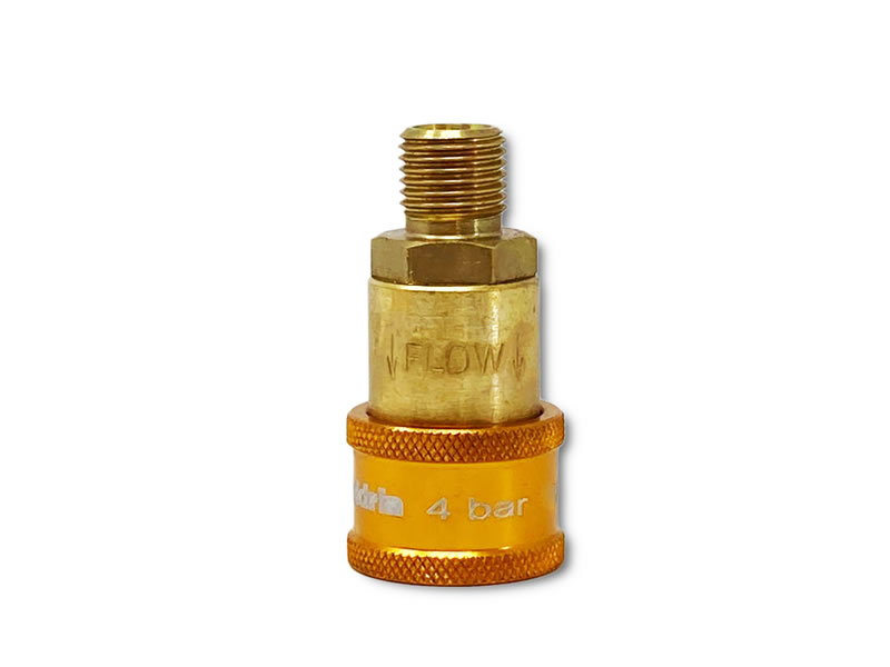 RACCORDO RAPIDO GAS DRITTO 1/4 M GPL