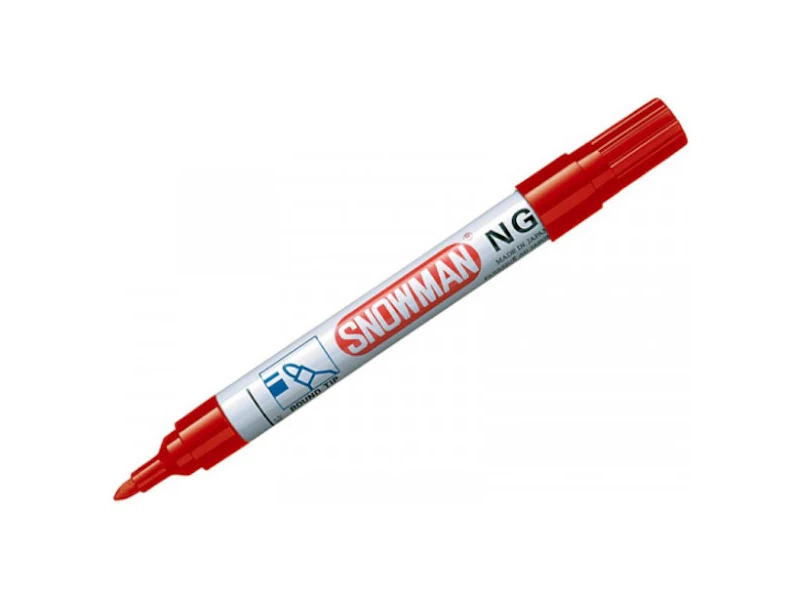 PENNARELLO ALCOOL NG100 ROSSO Punta Tond