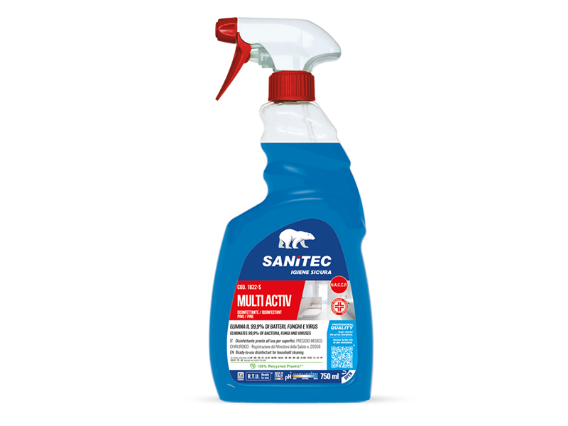 DISINFETTANTE MULTIUSO SANITEC 0.750ML
