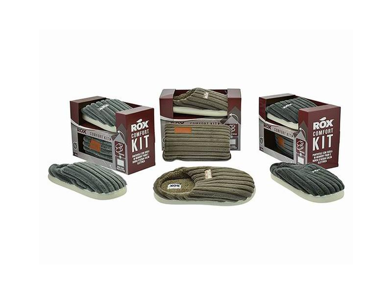 SET PANTOFOLA+BORSA CALDA 40/41 UOMO