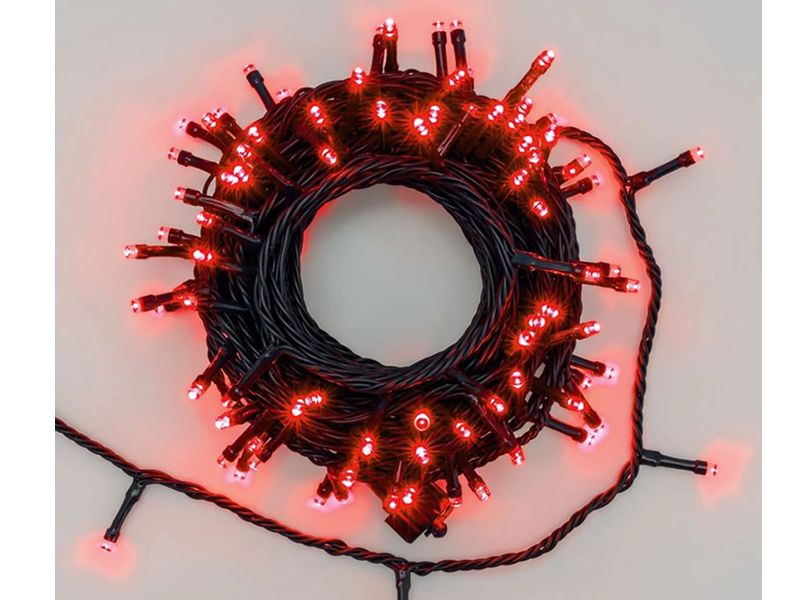LUCI 180 LED ROSSO INT-EST