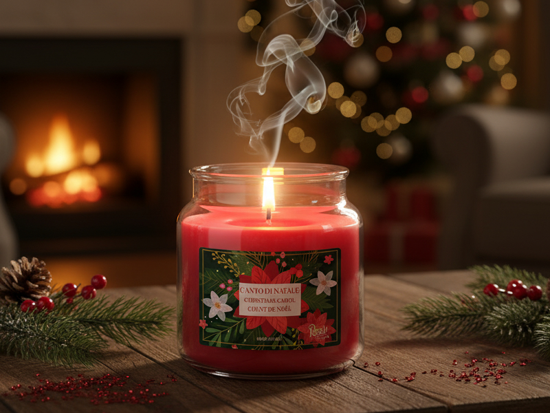 CANDELA CANTO DI NATALE MELA ANICE CANN.