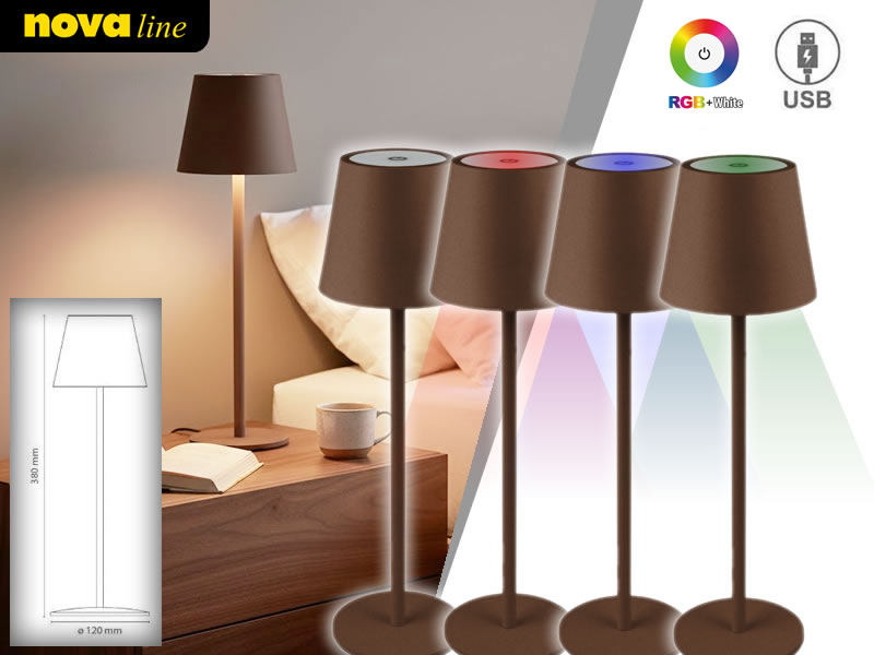 LAMPADA SCRIVANIA AURORA 3.6V MARRON RIC