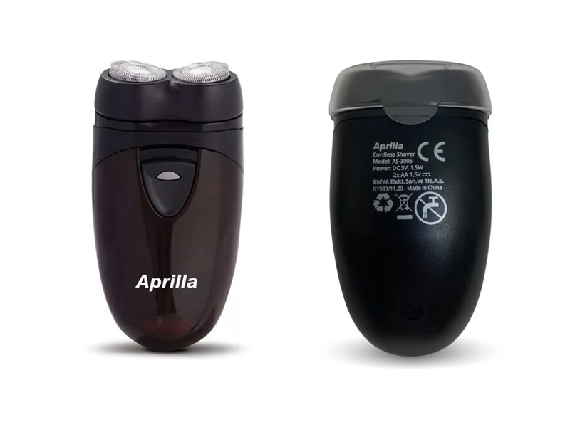 RASOIO A BATTERIA CORDLESS CON 2 TESTINE