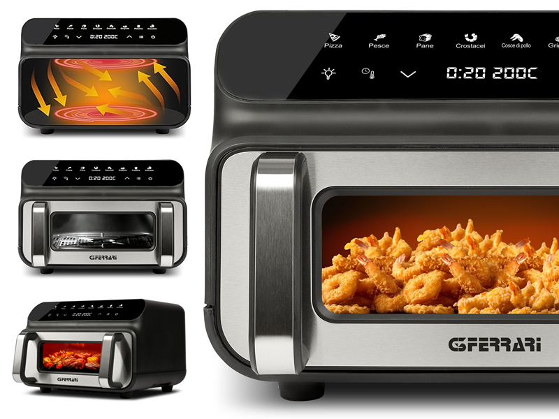 FRIGGITRICE E BBQ ARIA 10.LT 2000W