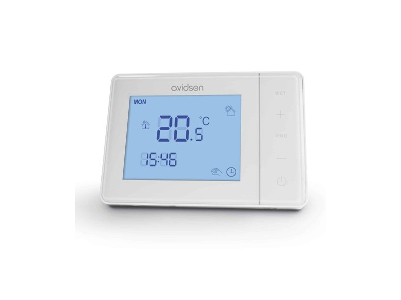 CRONOTERMOSTATO A PILE BIANCO   103956