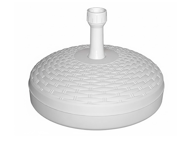BASE OMBRELLONI PVC BIANCO TONDO  929127