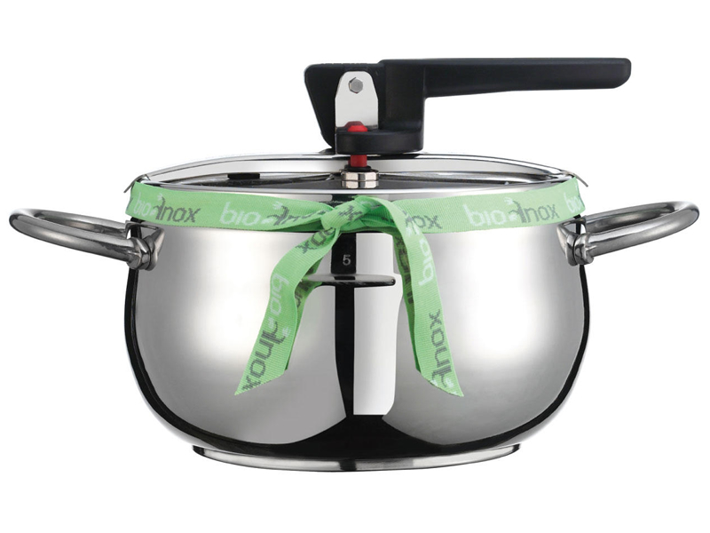 PENTOLA PRESSIONE LT.5 BIO INOXRIV