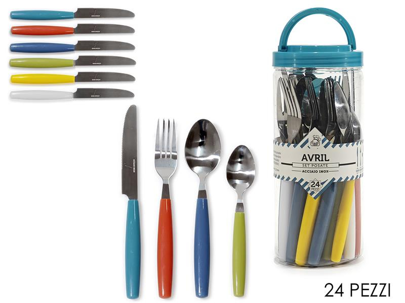 SET POSATE COLORATE 24PZ
