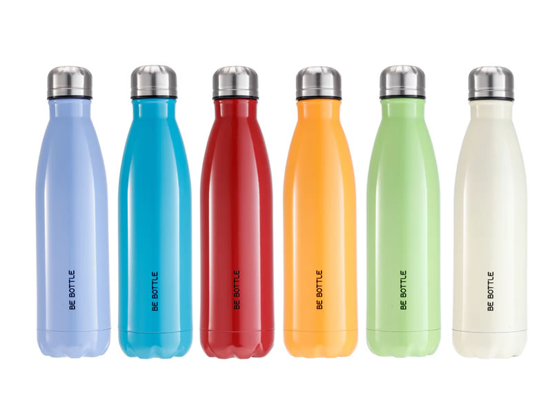 BOTTIGLIA TERMICA ACCIAIO ML750 COLORATA